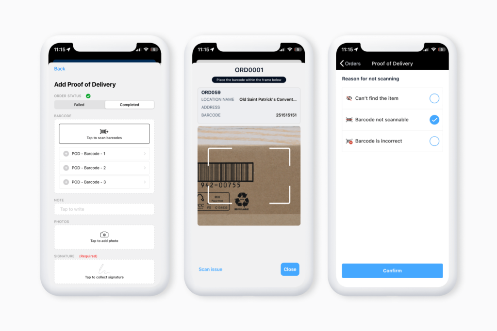 Barcode Scanning Elevate Operational Efficiency OptimoRoute