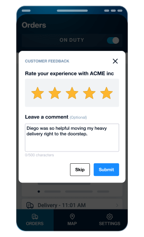 Customer Feedback