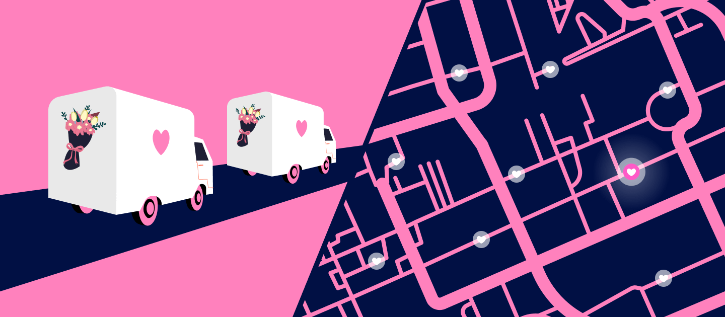Valentines Delivery Routes
