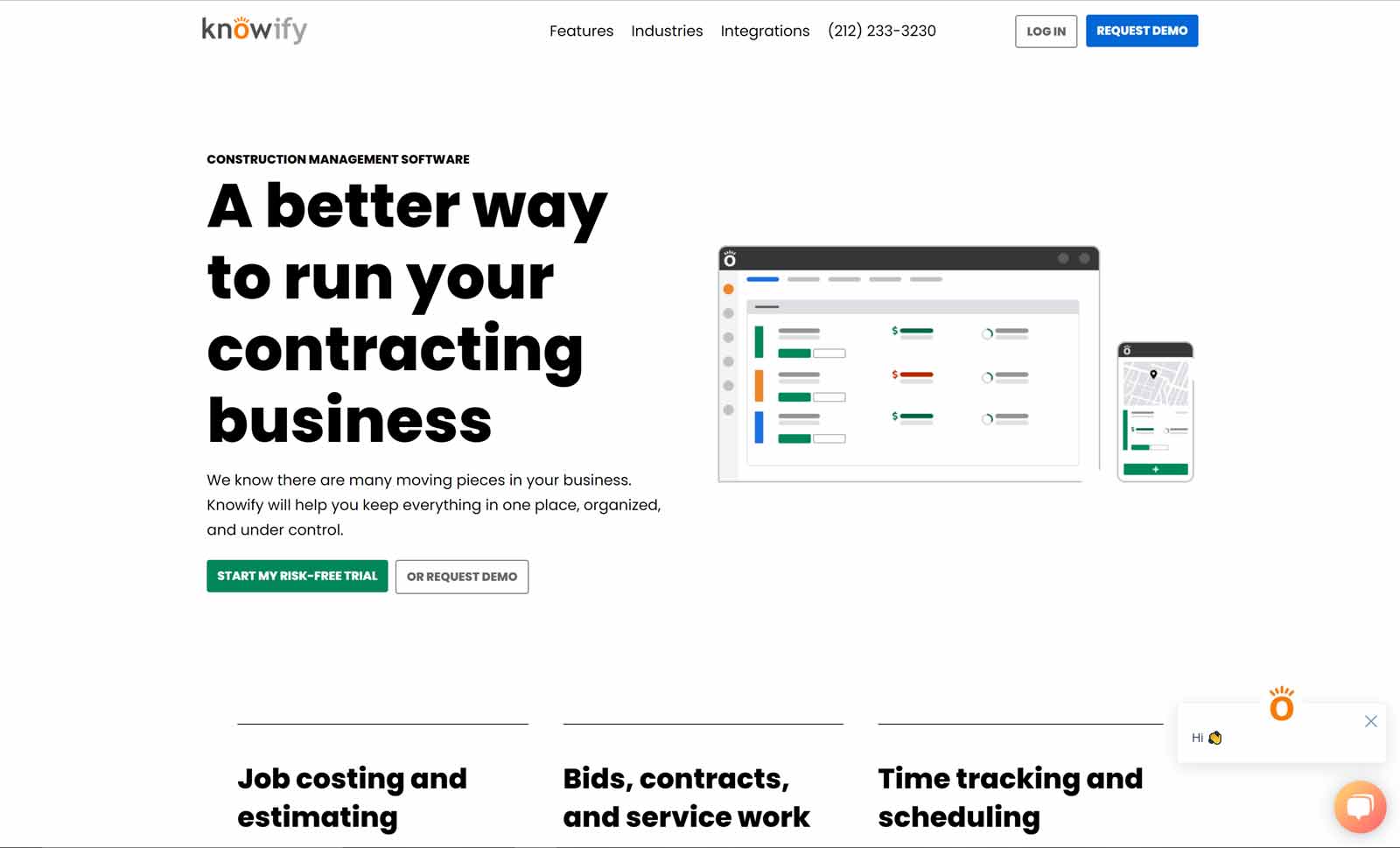 Knowify contract management software