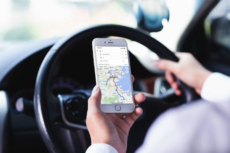 Google Maps Route Planner for Multiple - OR Google Maps Navigation Car 768x512