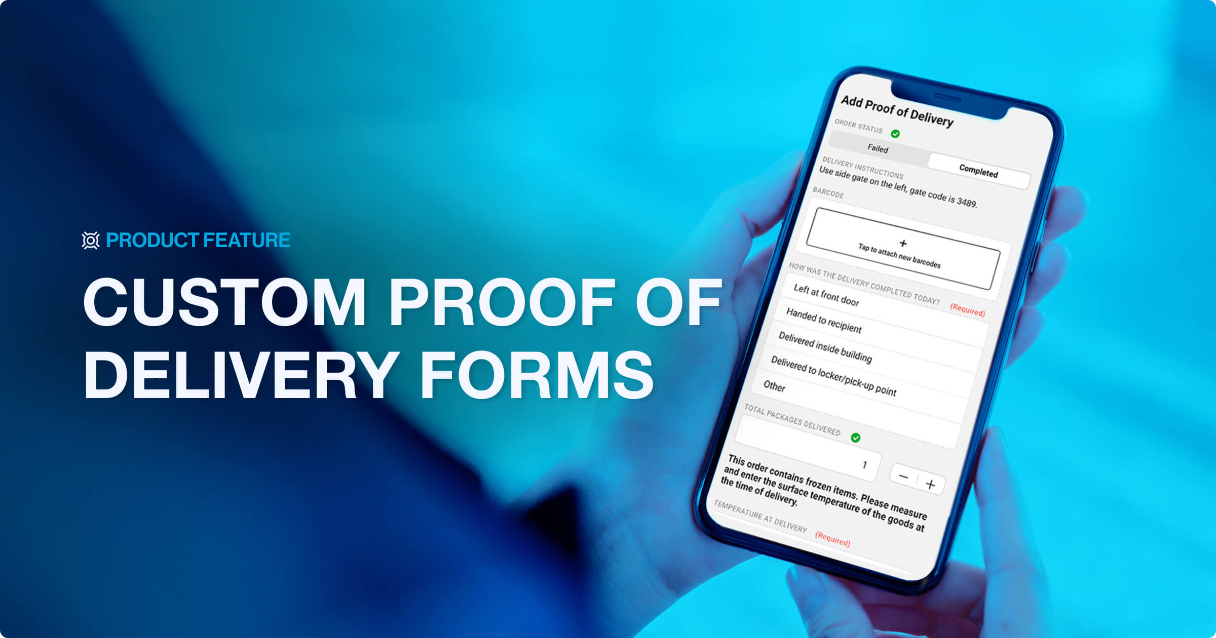 Custom Proof Of Delivery Forms